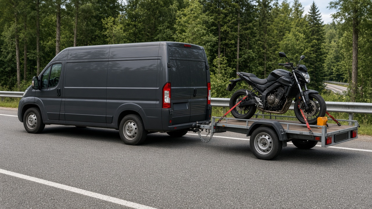 Transport motocykla